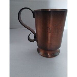 MHA Singers President 1975-76 Engraved Glencroft Copper Stein Mug
